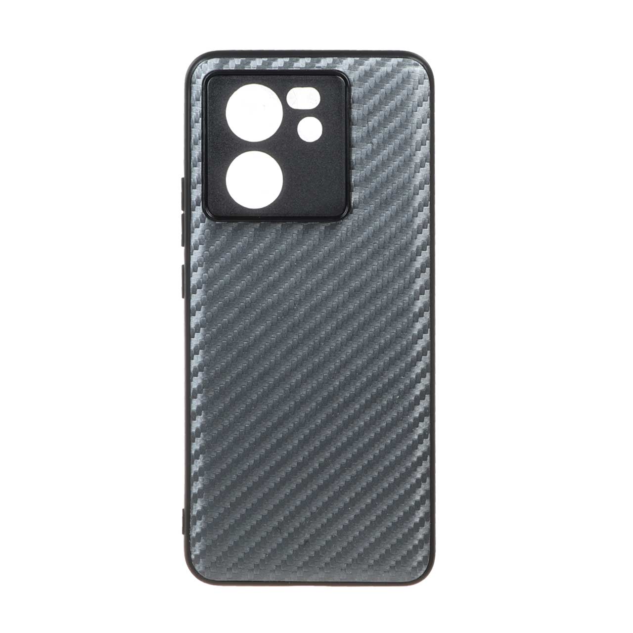 قاب طرح کربن Xiaomi Mi 13T / Mi 13T Pro - خاکستری