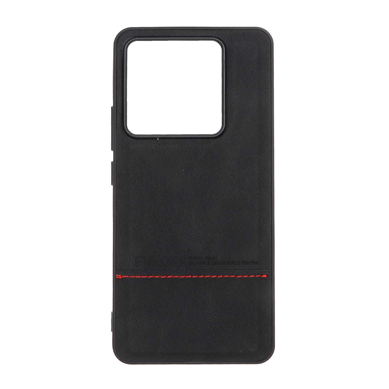 قاب Puloka طرح جیر دوخت دار مدل Xiaomi Mi 14T / Xiaomi Mi 14T Pro - مشکی