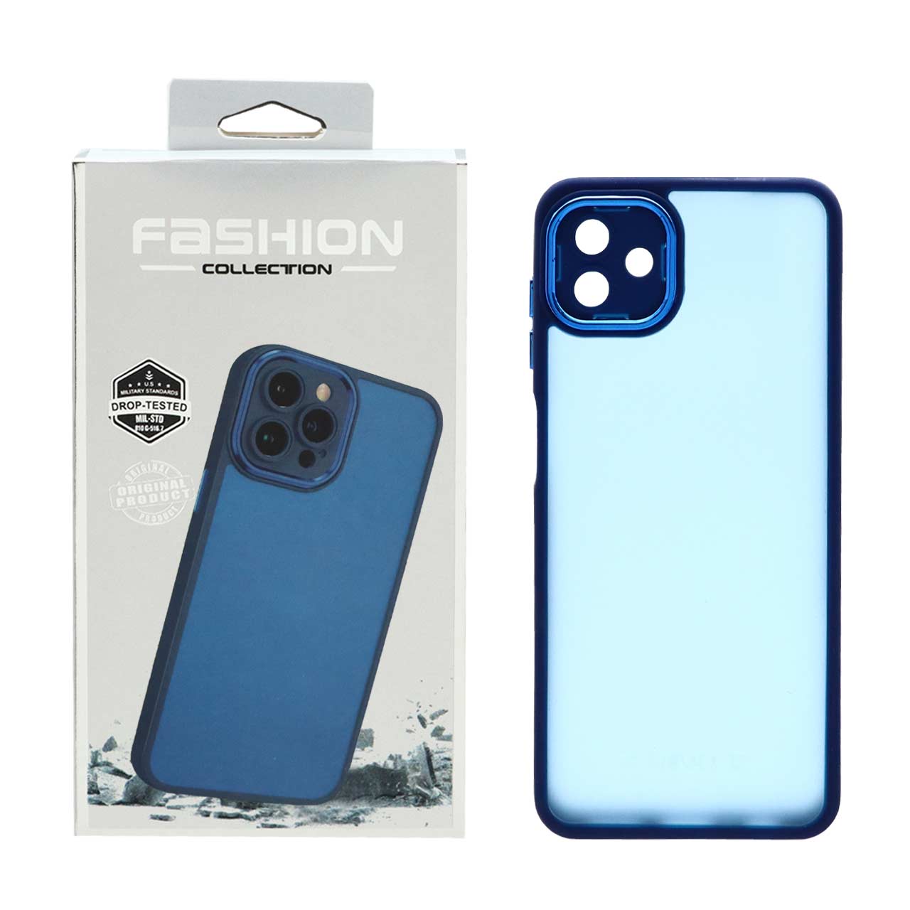 قاب Fashion Case مات متال آیرون Samsung Galaxy A04 / M13 5G - سرمه ای