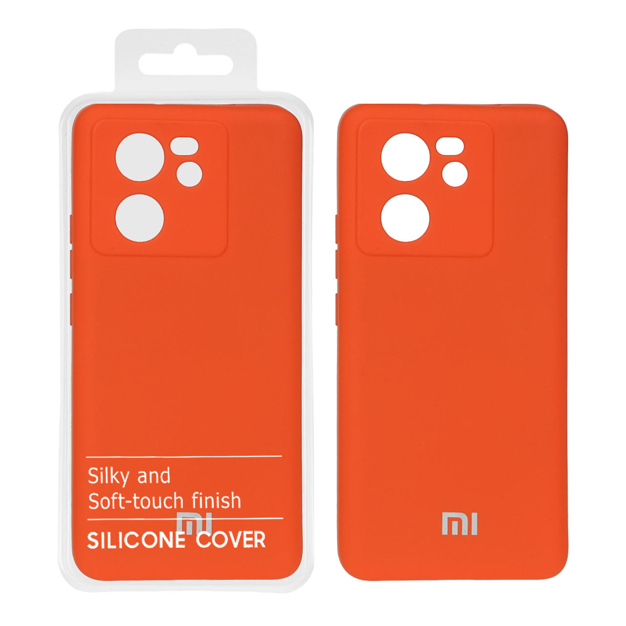 قاب نیو سیلیکون محافظ لنزدار Xiaomi Mi 13t / 13t Pro - RFF - گوجه ای