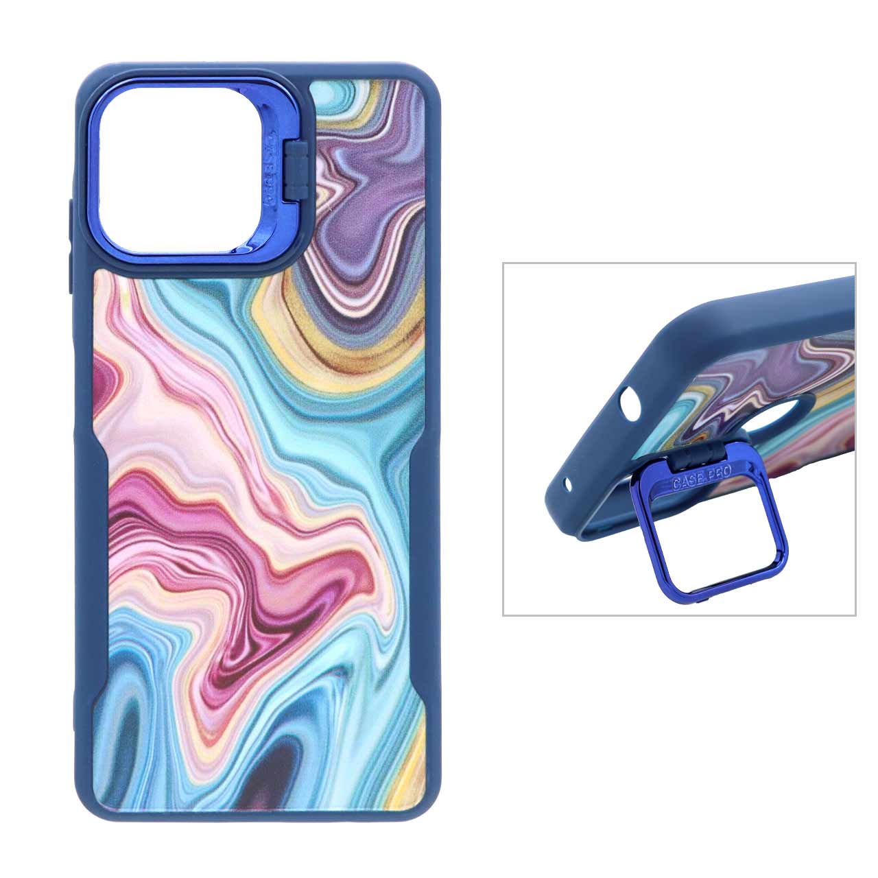 قاب Case Pro آبرنگی لنز متال استندشو Samsung Galaxy A06