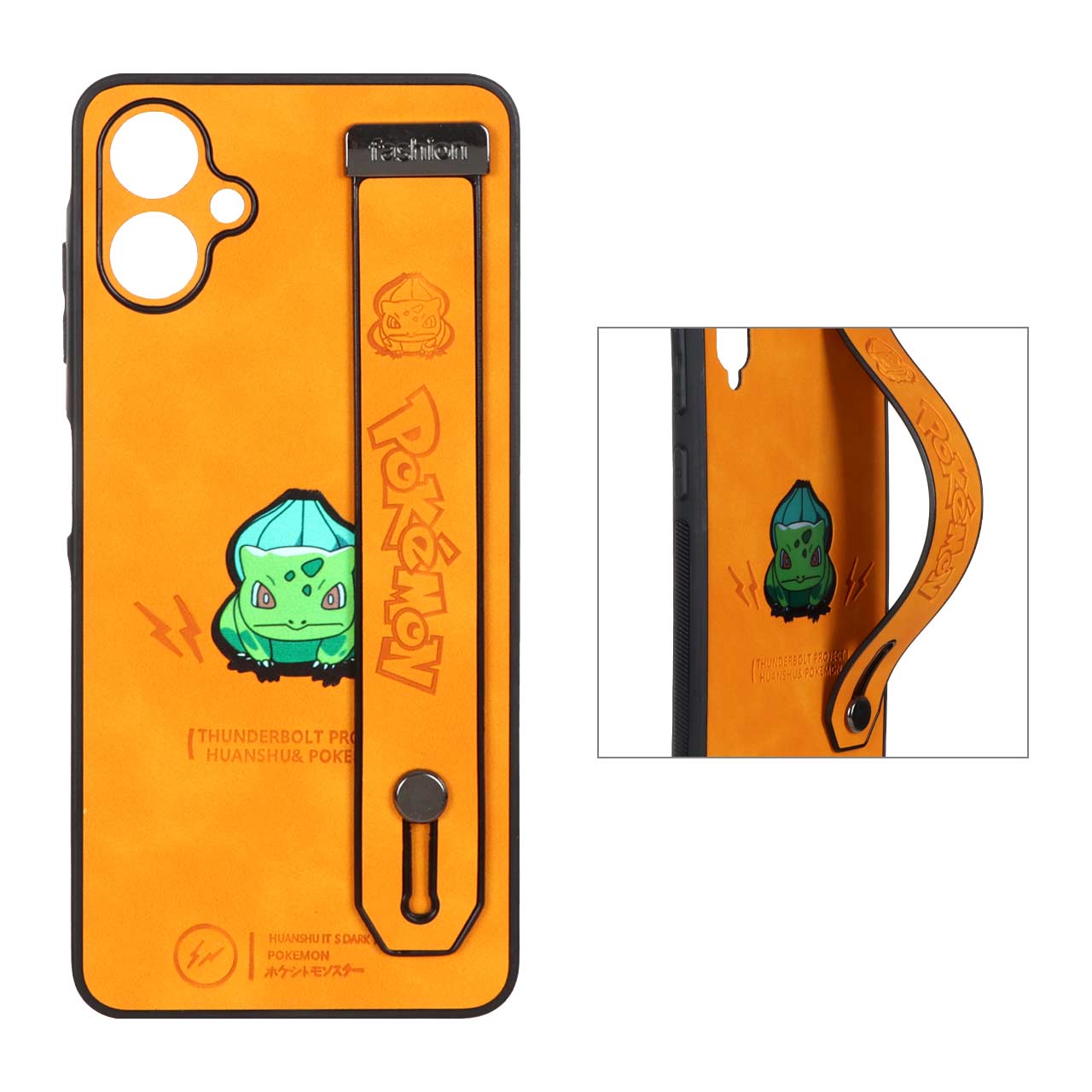 قاب Pokemon فینگربند Samsung Galaxy A06 - نارنجی