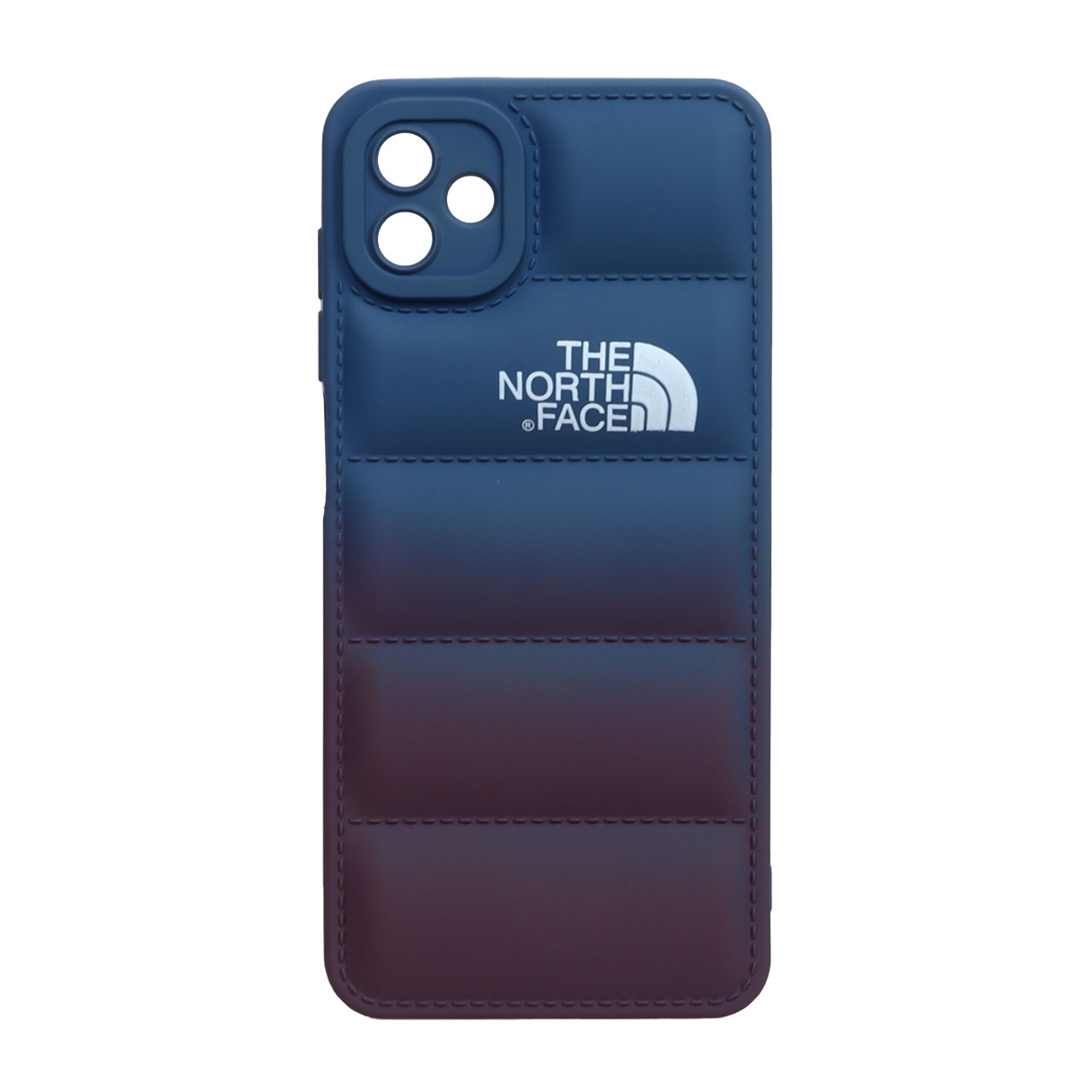 قاب پافر North Face دو رنگ Samsung Galaxy A04 / M13 5G - سرمه ای بنفش