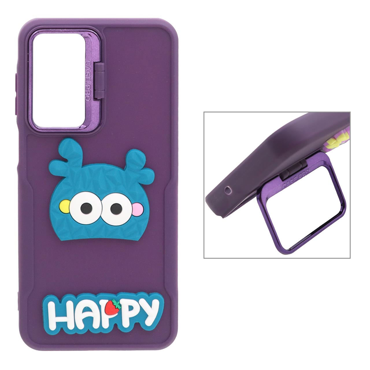 قاب Case Pro عروسک برجسته استندشو متال Samsung Galaxy A26