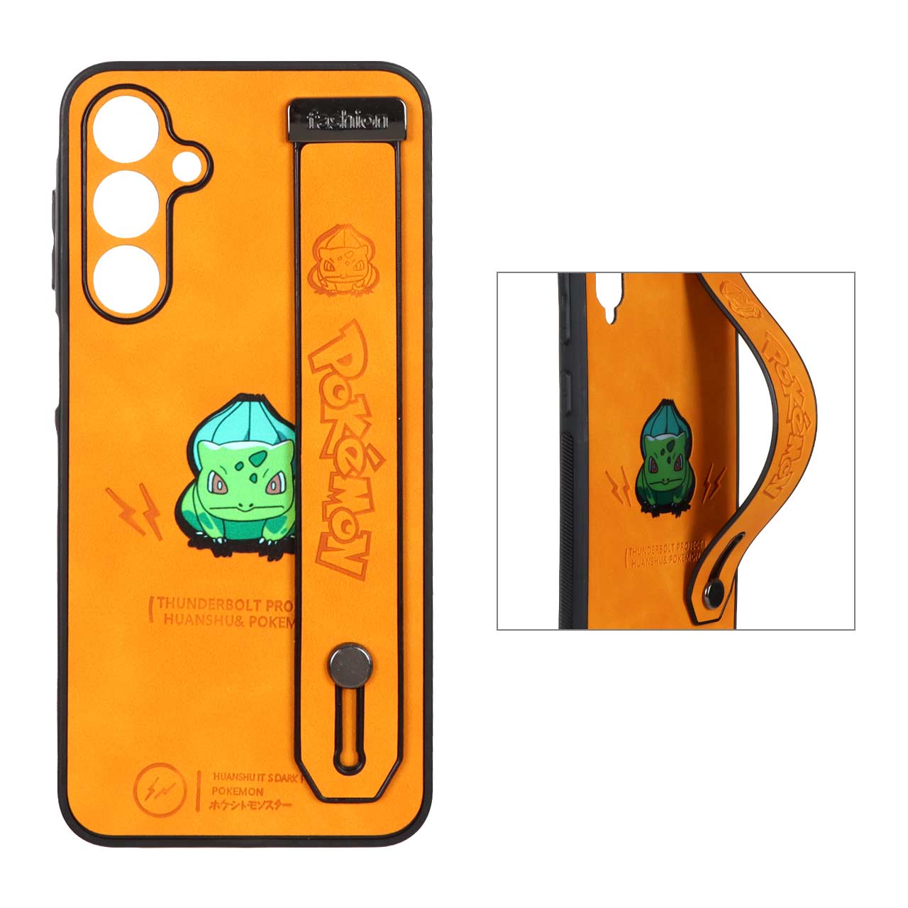 قاب Pokemon فینگربند Samsung Galaxy A16 - نارنجی