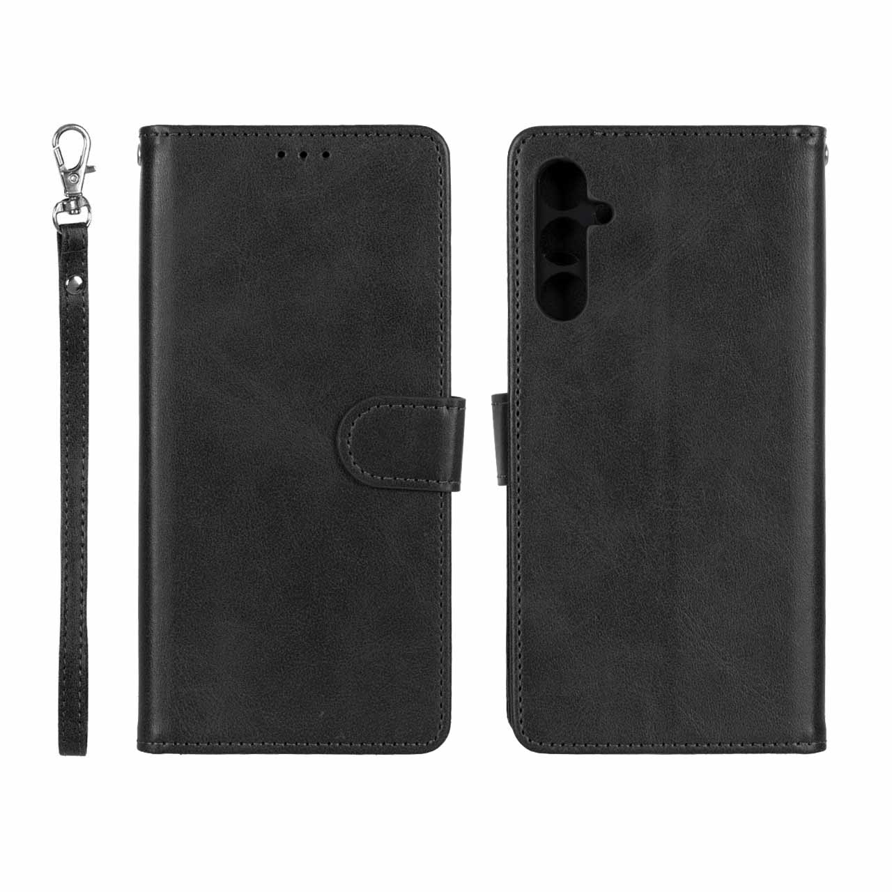 کیف موبایل مگنتی درجه یک MNC مدل Samsung Galaxy A24 - مشکی