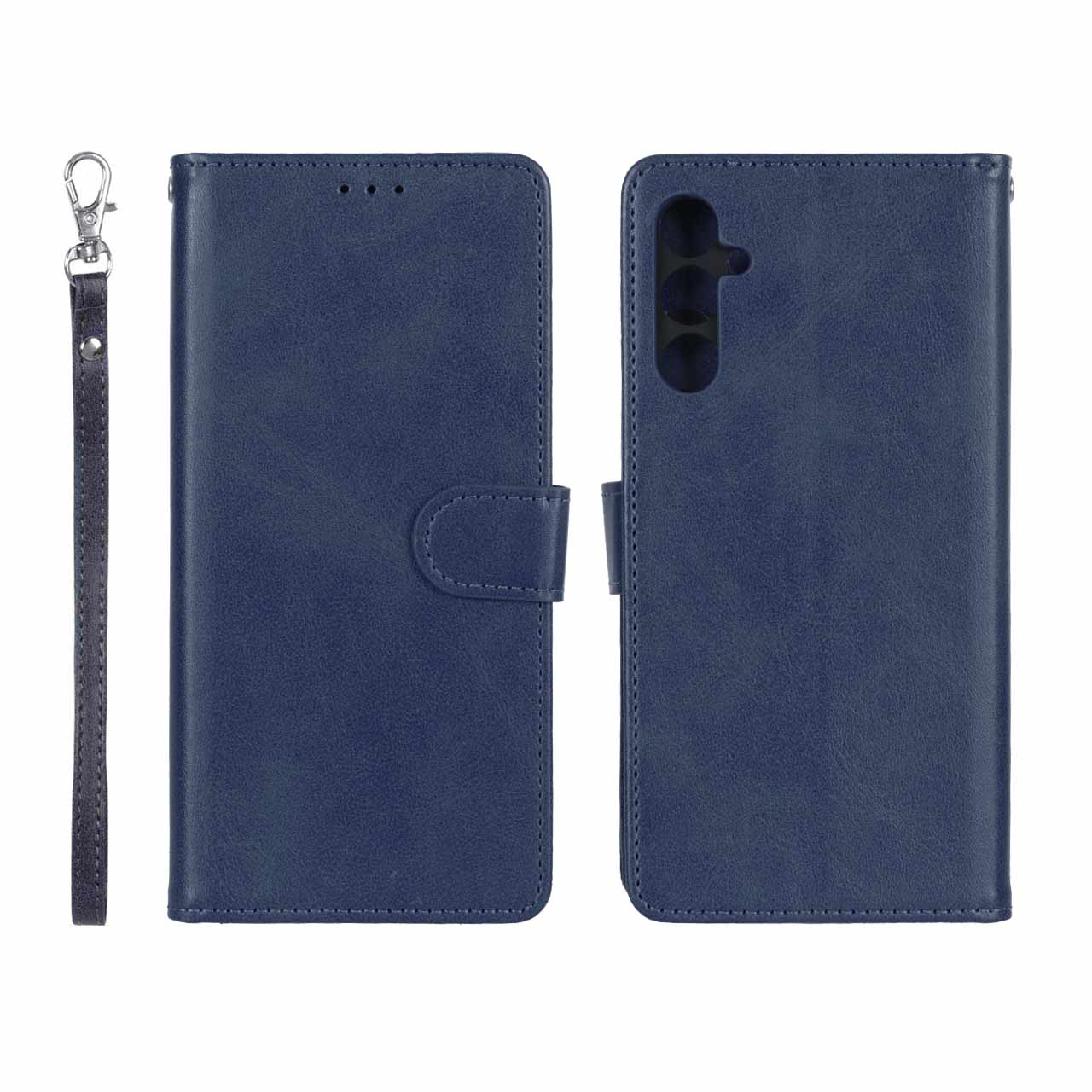 کیف موبایل مگنتی درجه یک MNC مدل Samsung Galaxy A24 - سرمه ای تیره