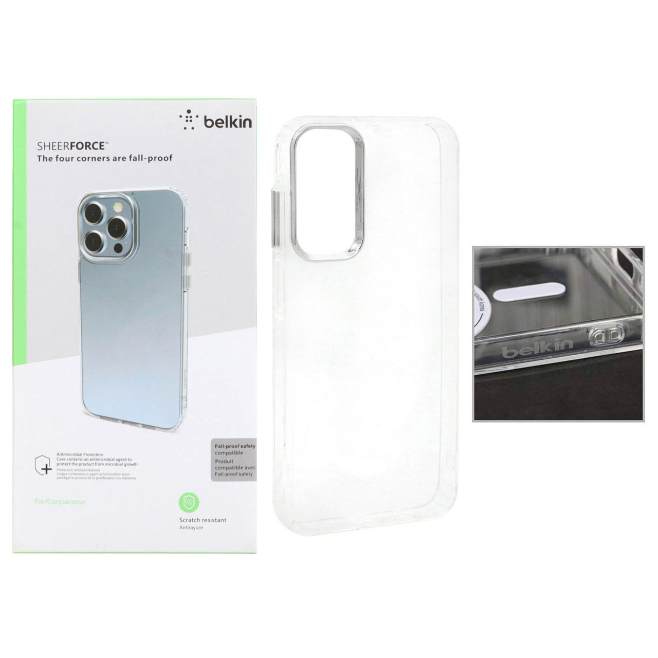 قاب belkin شفاف Samsung Galaxy A15