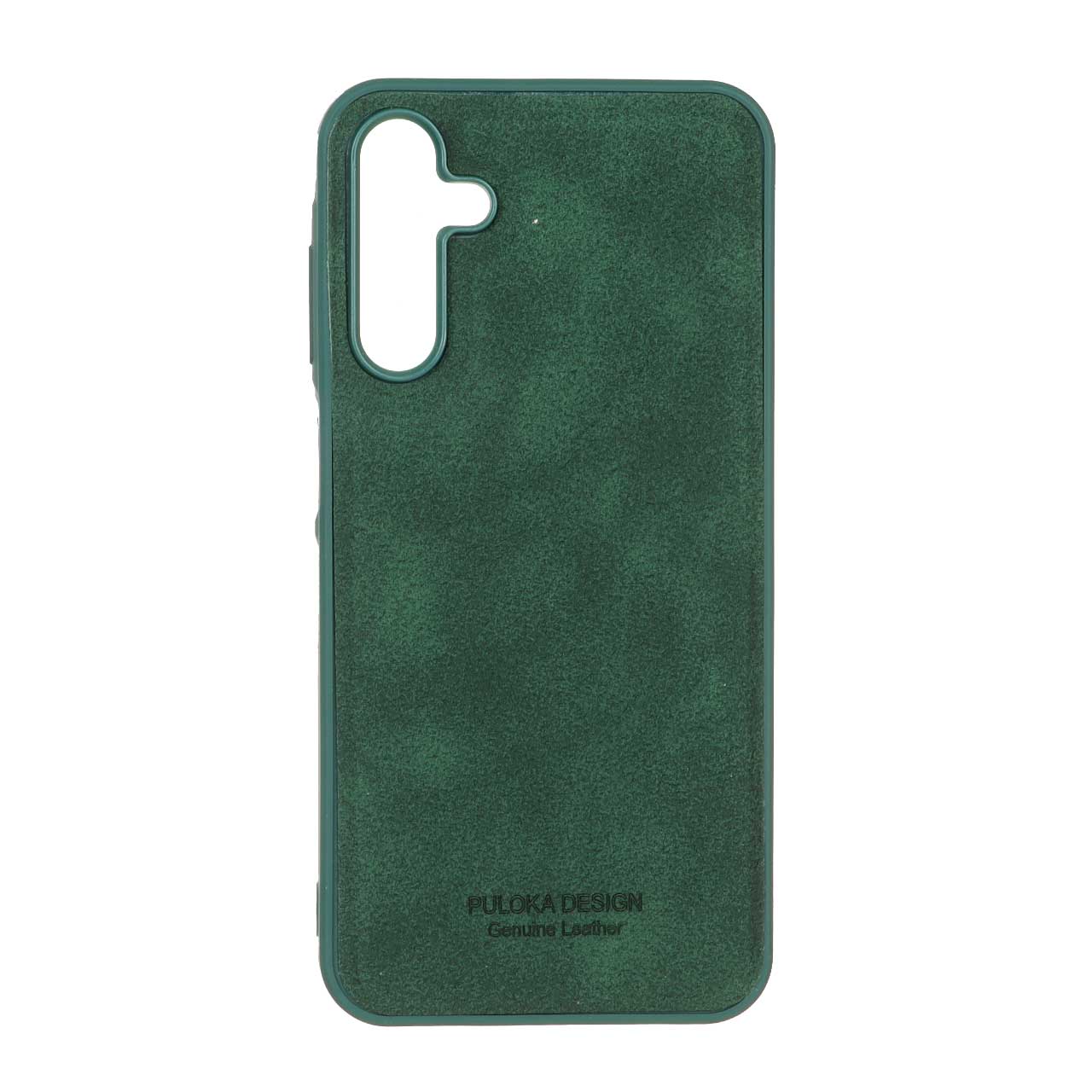 قاب طرح چرم Puloka Design مدل Samsung Galaxy A15 - سبز