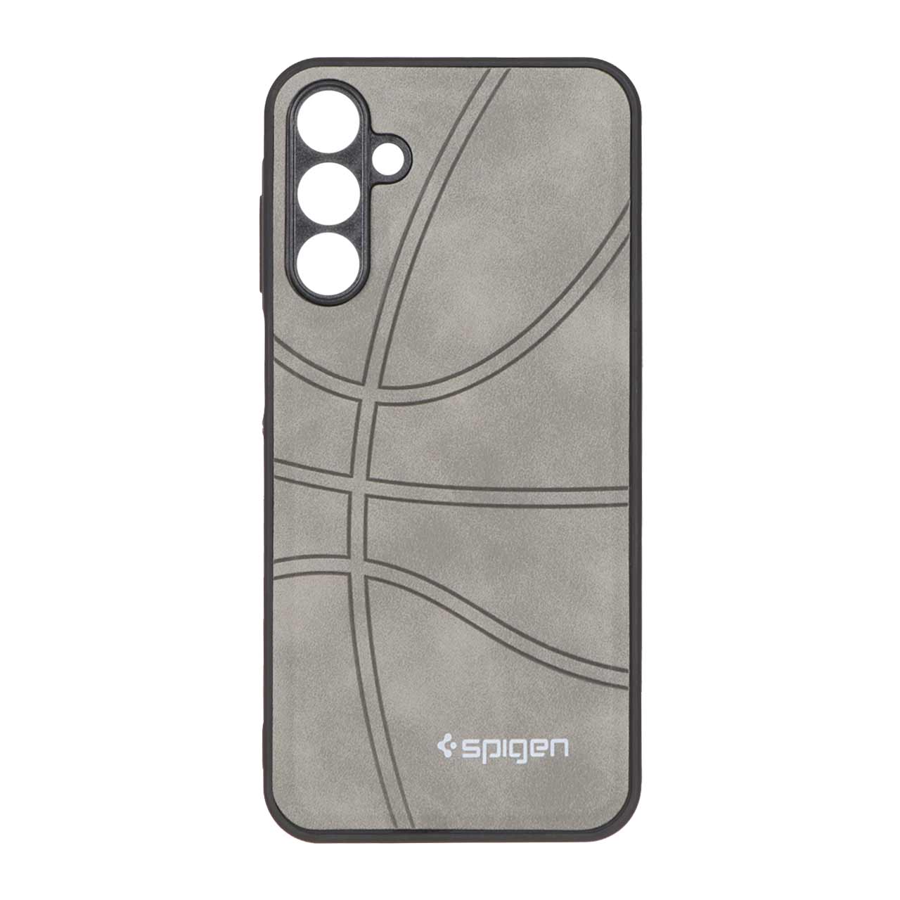 قاب طرح جیر Spigen بسکتبالی Samsung Galaxy A15 - طوسی