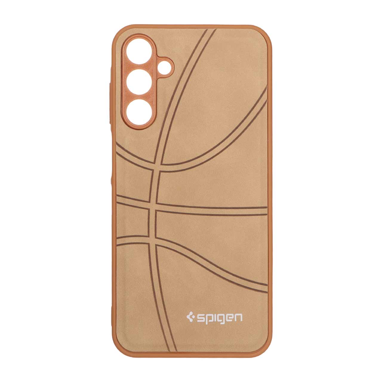 قاب طرح جیر Spigen بسکتبالی Samsung Galaxy A15 - نسکافه ای
