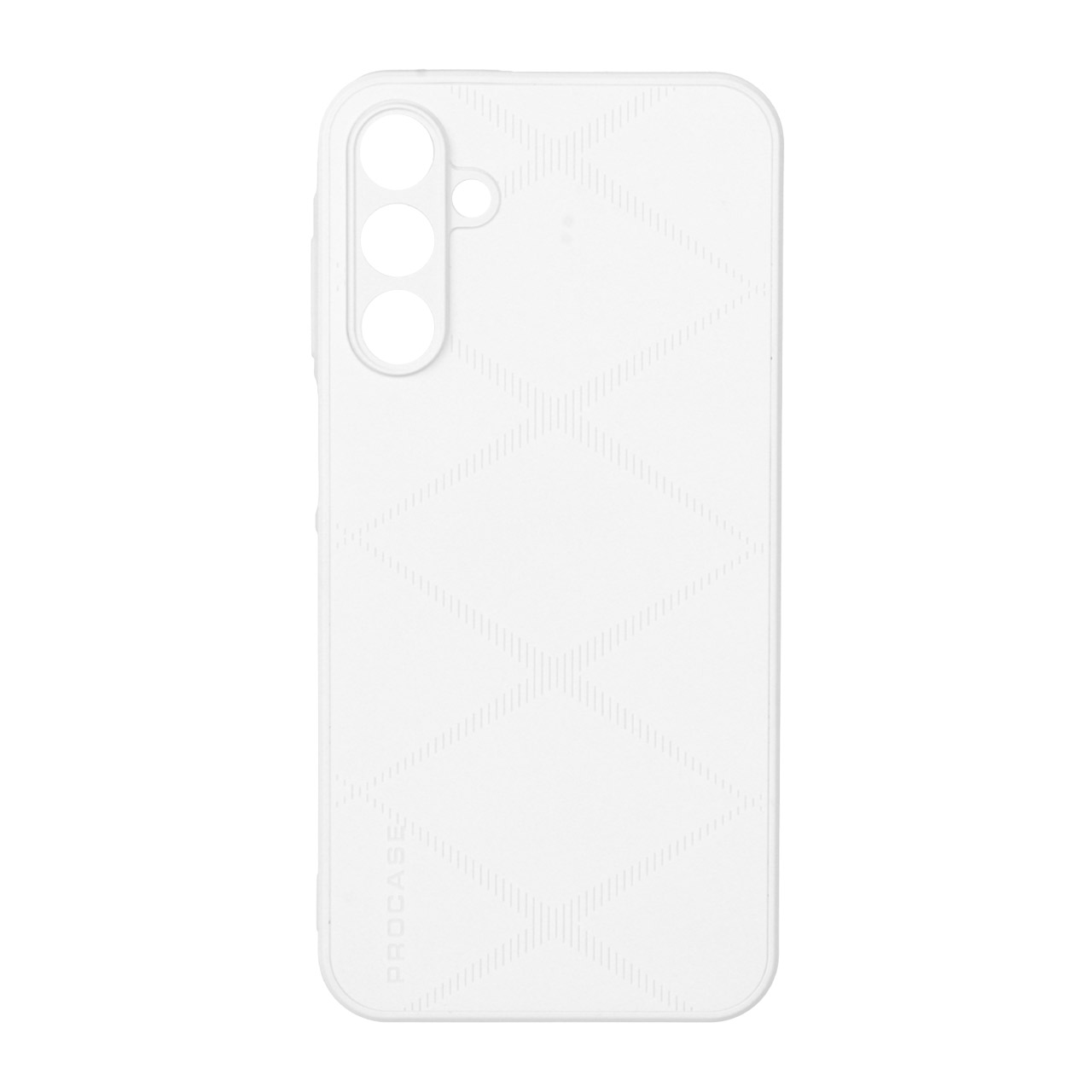 قاب Case Pro PVD طرح لوزی Samsung Galaxy A15 - سفید