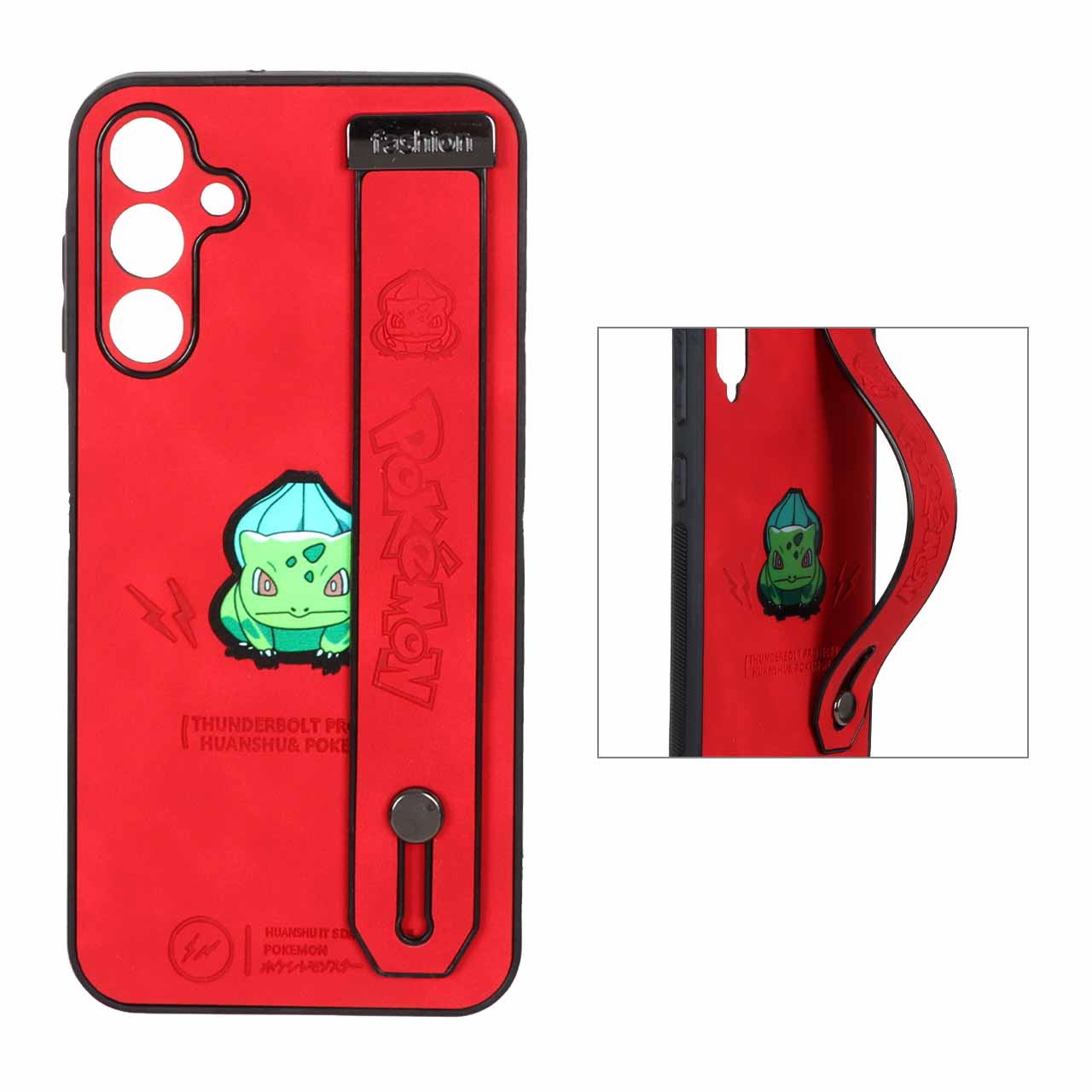 قاب Pokemon فینگربند Samsung Galaxy A15 - قرمز