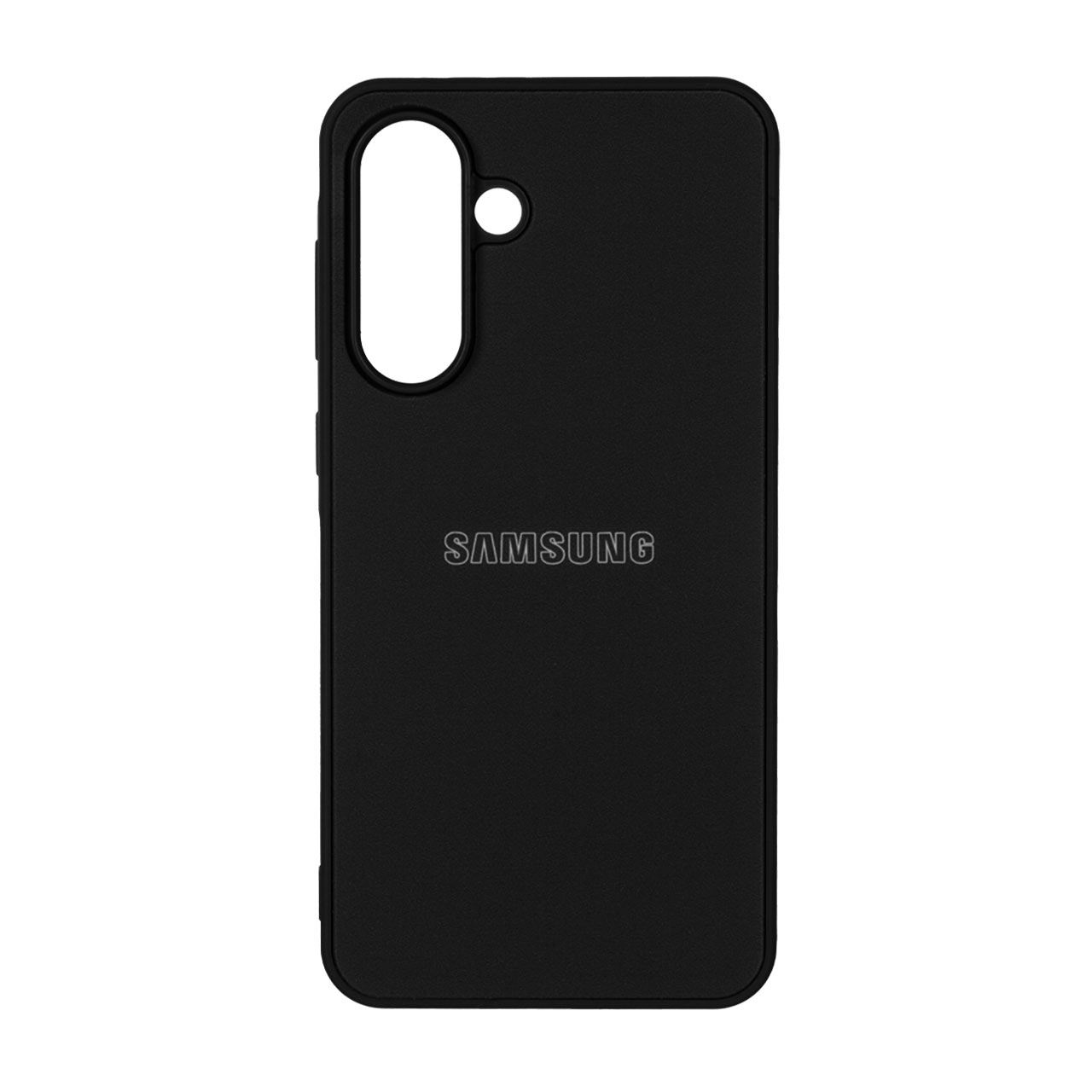 قاب پشت طلق لوگودار Samsung Galaxy A36 - مشکی