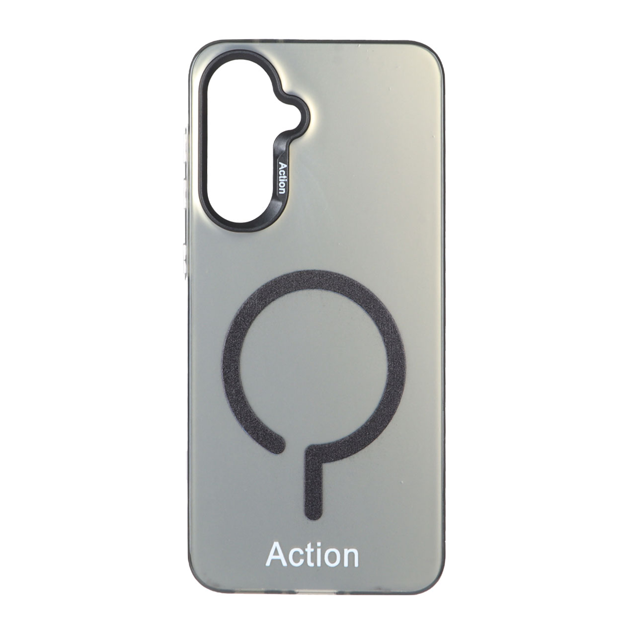قاب Action طرح مگ سیف Samsung Galaxy A36 - مشکی
