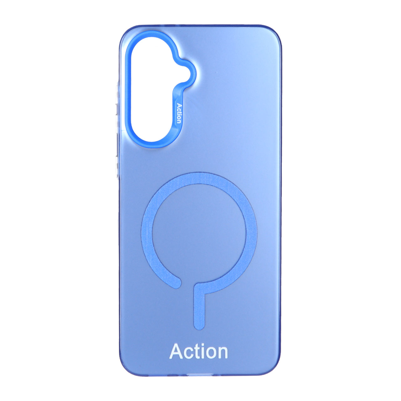 قاب Action طرح مگ سیف Samsung Galaxy A36 - سرمه ای