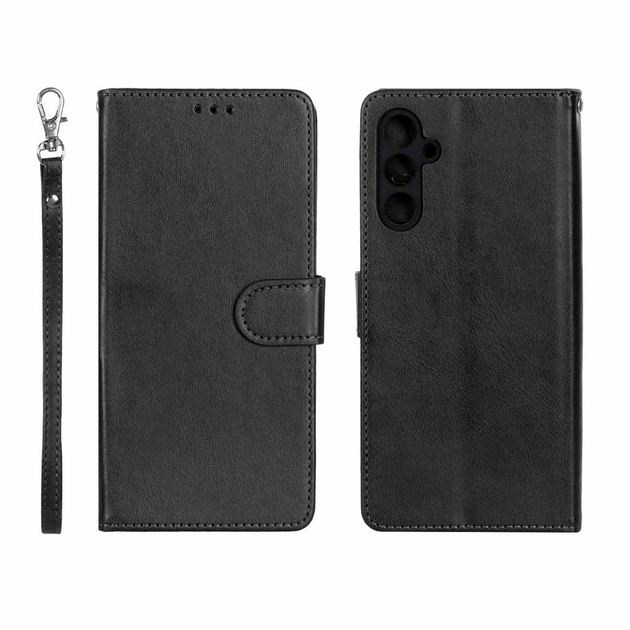 کیف موبایل مگنتی درجه یک MNC مدل Samsung Galaxy A34 - مشکی