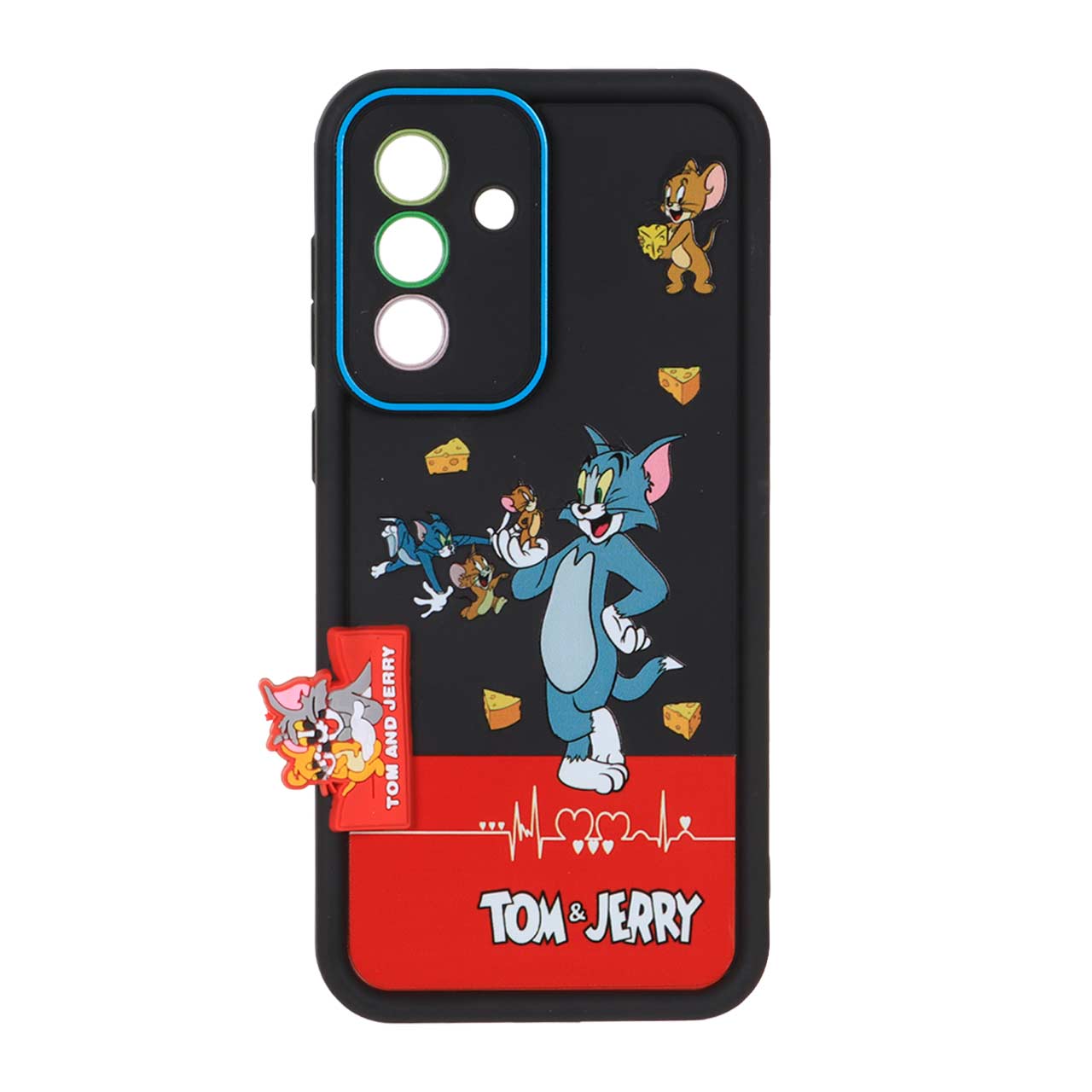 قاب Solid Case کارتونی محافظ لنز رنگی Samsung Galaxy A36