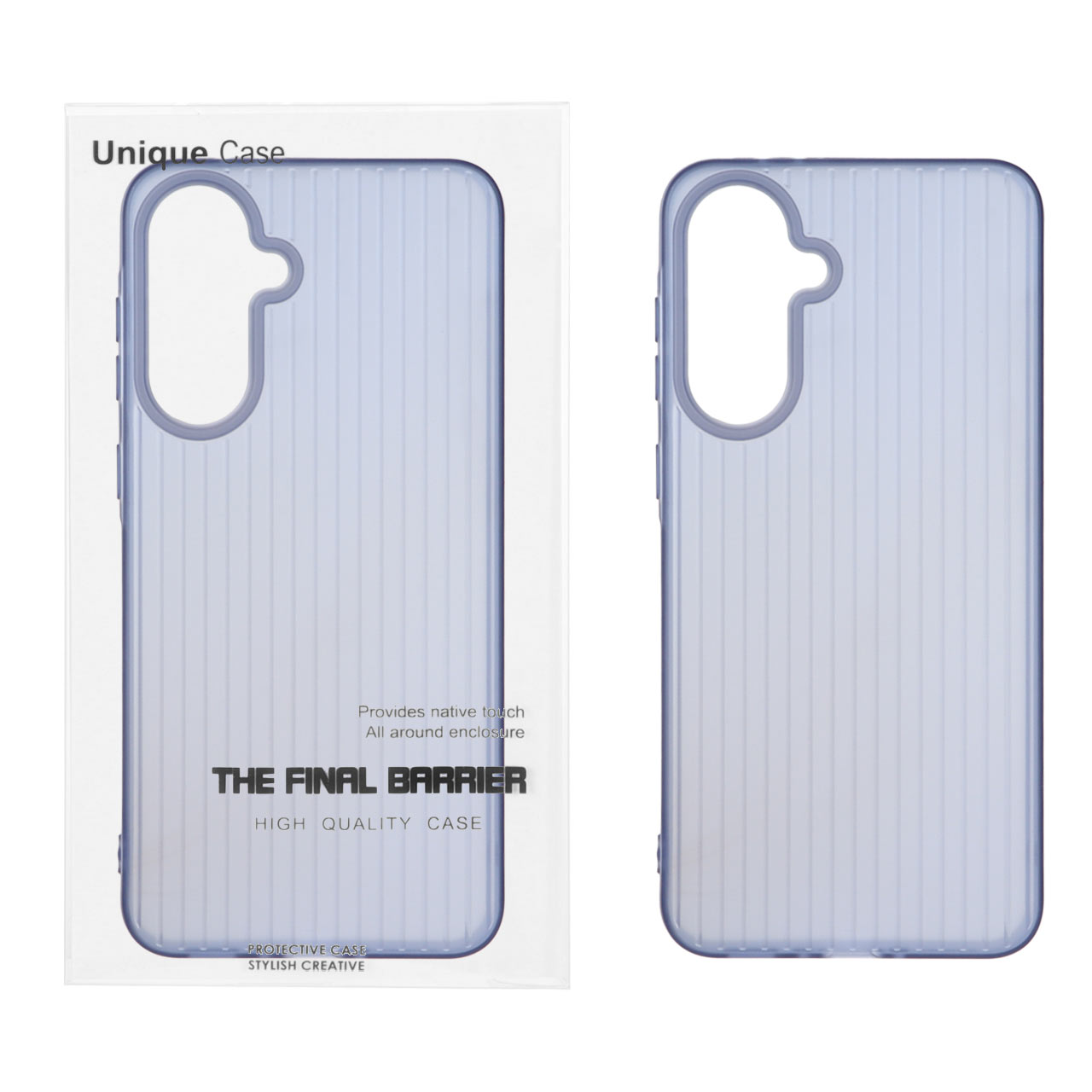 قاب Line Case ژله ای Samsung Galaxy A36 - سرمه ای