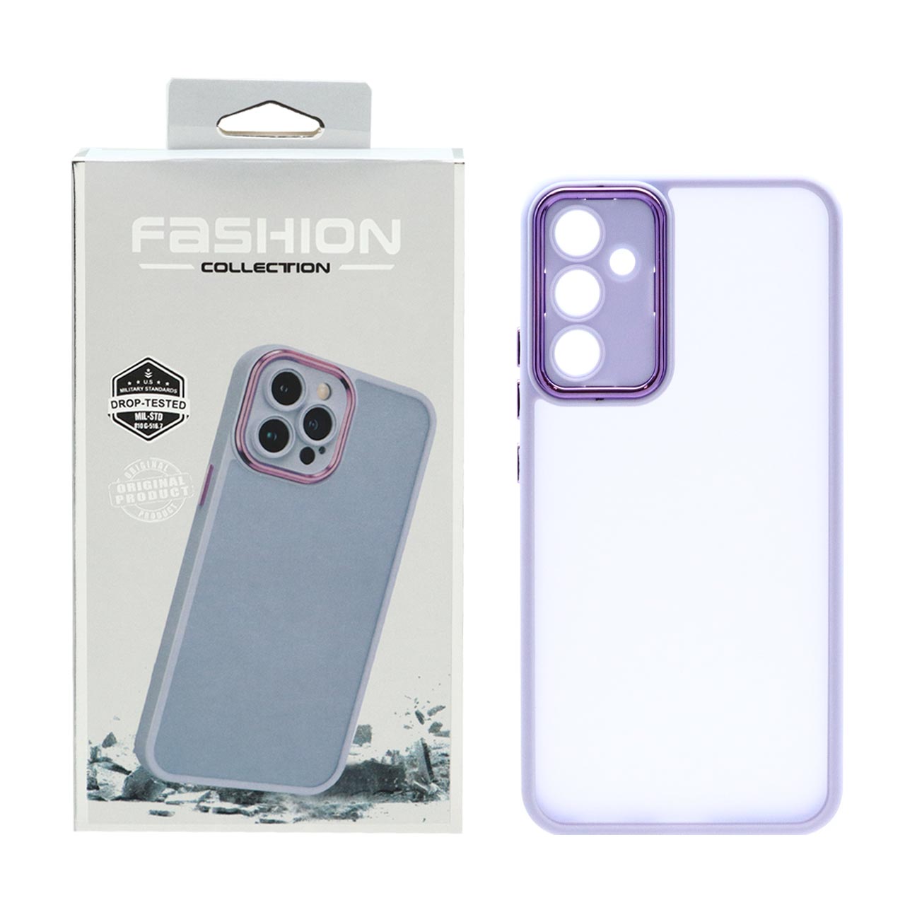 قاب Fashion Case مات متال آیرون Samsung Galaxy A34 - یاسی