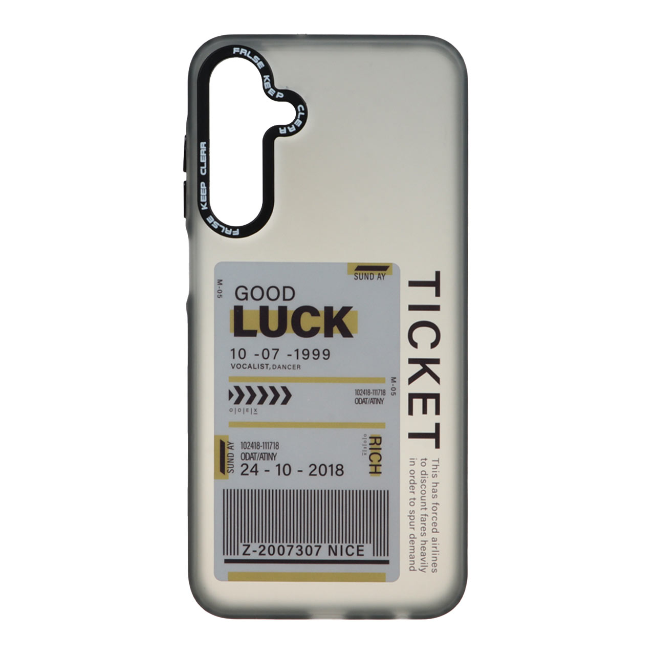قاب Keep Clear طرح دار Samsung Galaxy A55