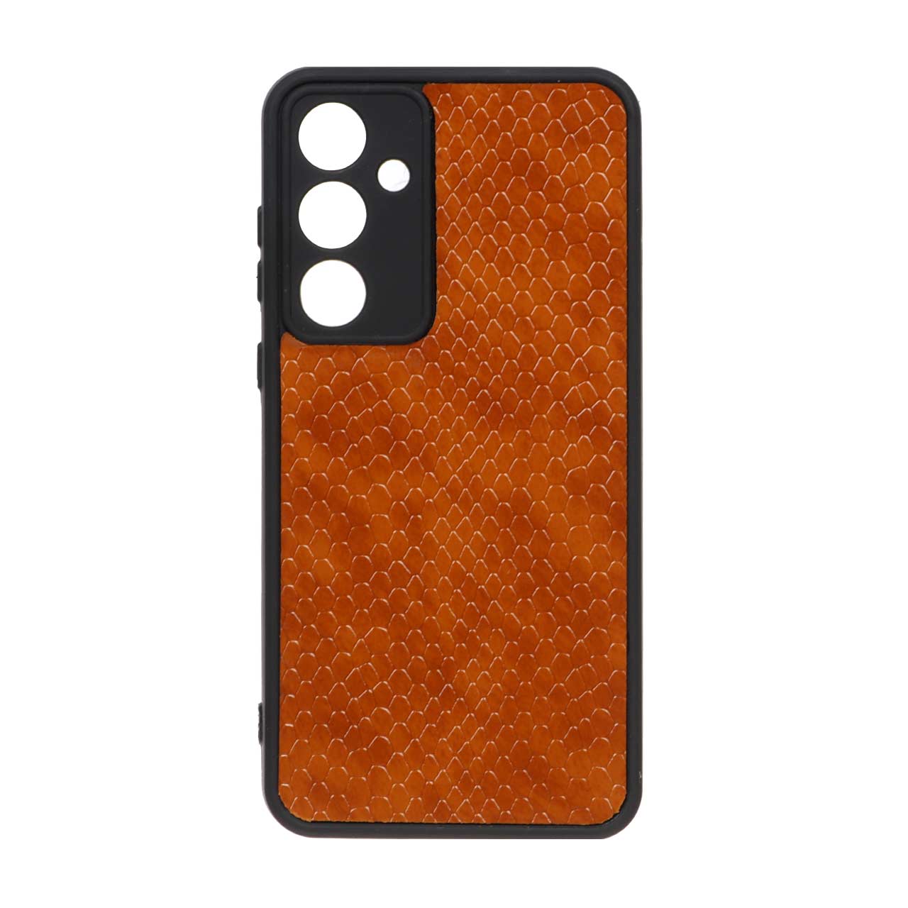 قاب Rock پوست ماری Samsung Galaxy A55 - قهوه ای روشن