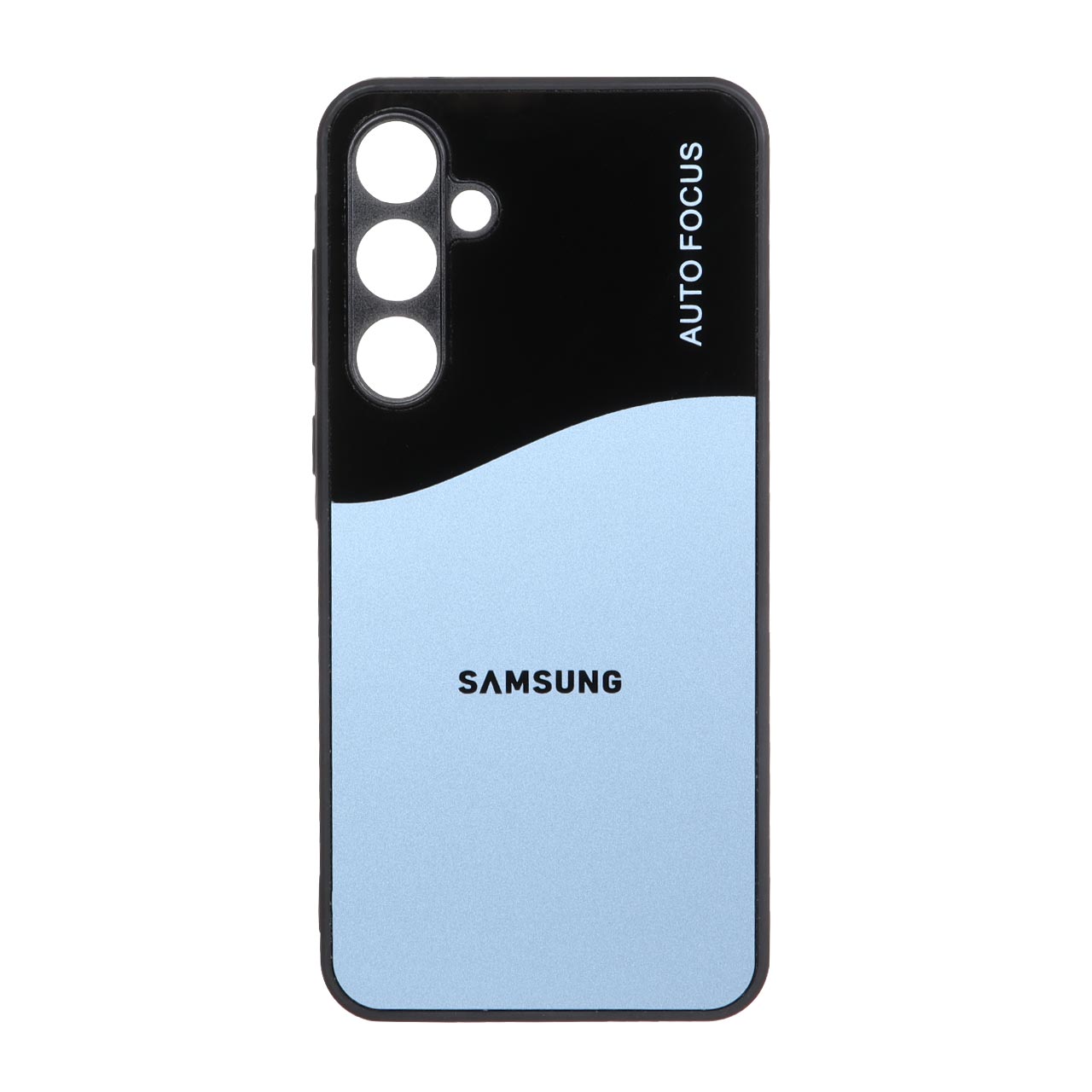 قاب محافظ لنزدار PVD دو رنگ Samsung Galaxy A55 - آبی