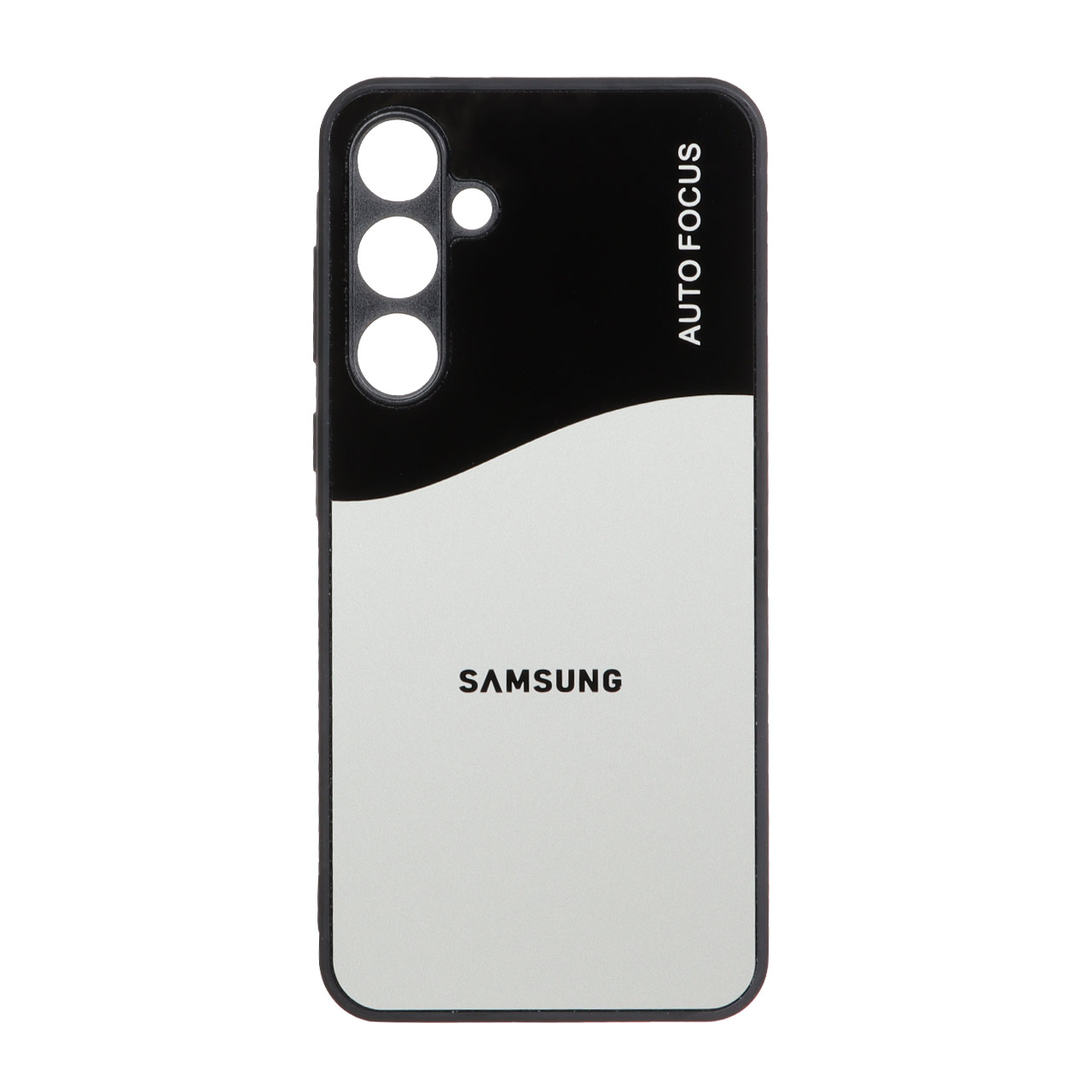 قاب محافظ لنزدار PVD دو رنگ Samsung Galaxy A55 - بژ