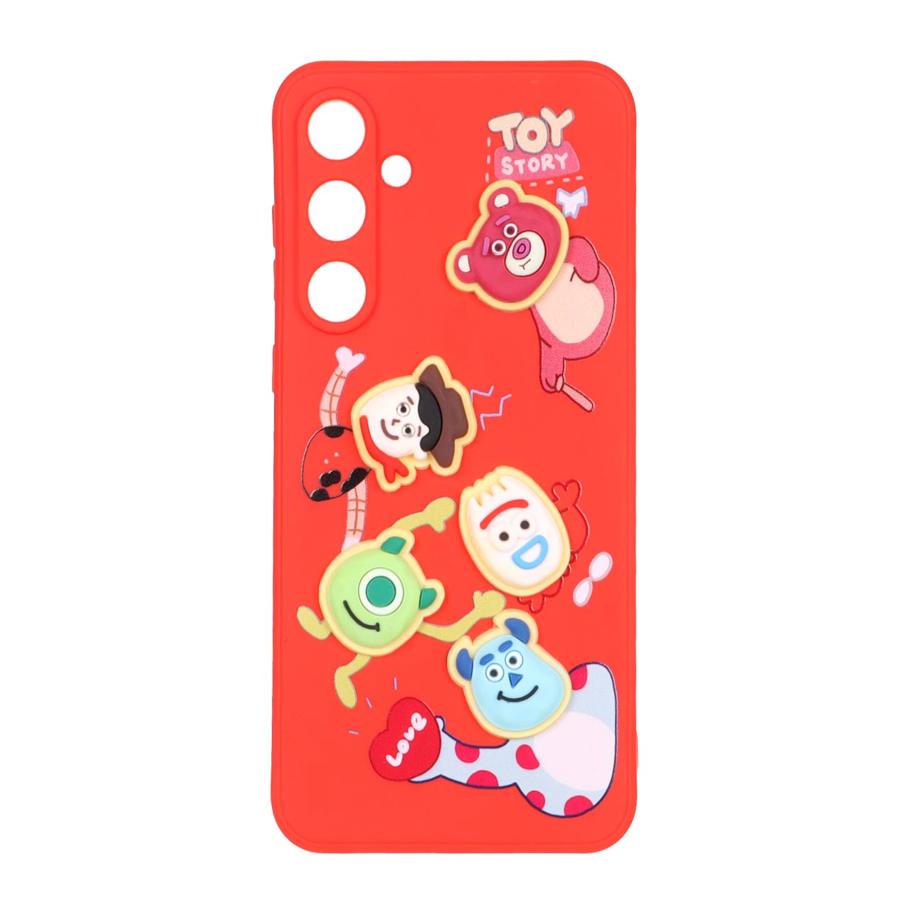 قاب Toy Story عروسک پاستیلی Samsung Galaxy A55 - قرمز