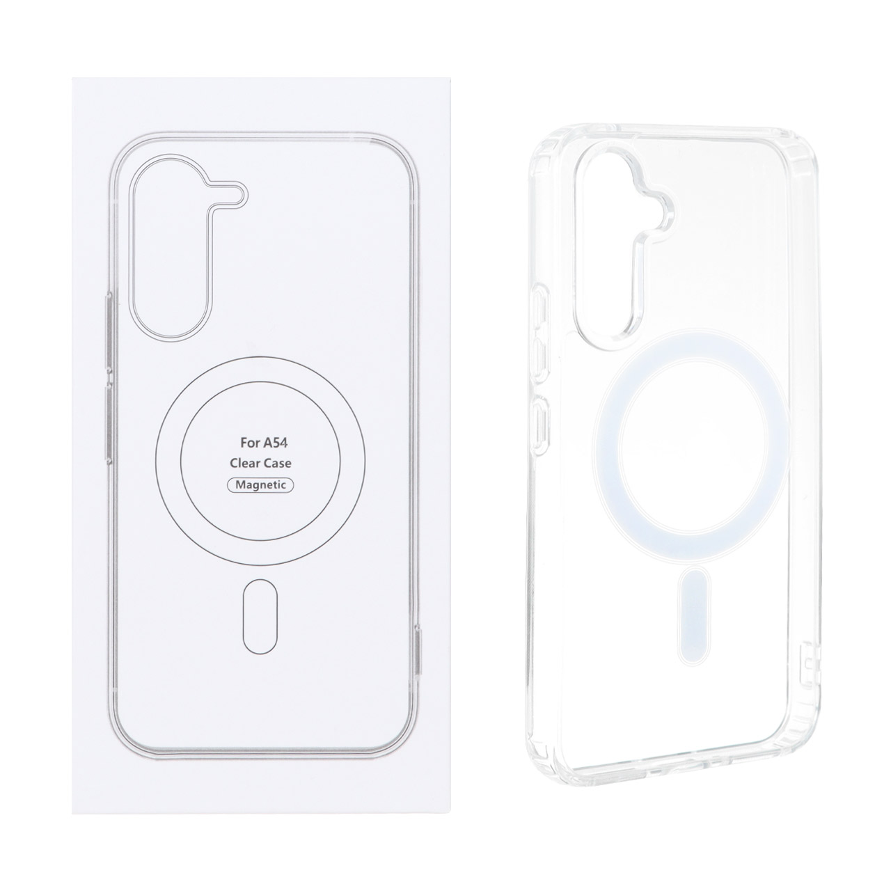 قاب شفاف Samsung Galaxy A54 با قابلیت شارژ MagSafe