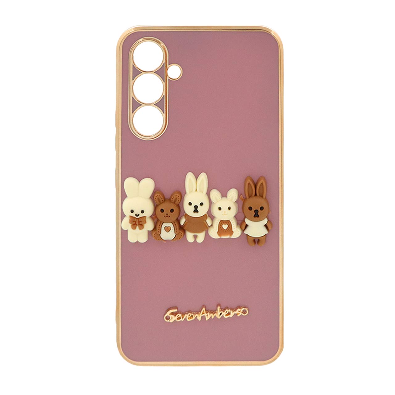 قاب My Case عروسکی مدل Samsung A54 - بنفش