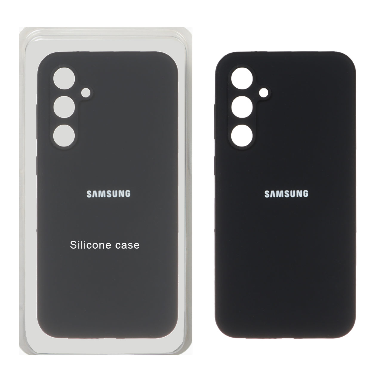 قاب سیلیکونی پاک کنی محافظ لنزدار اورجینال Samsung Galaxy S23 FE - مشکی