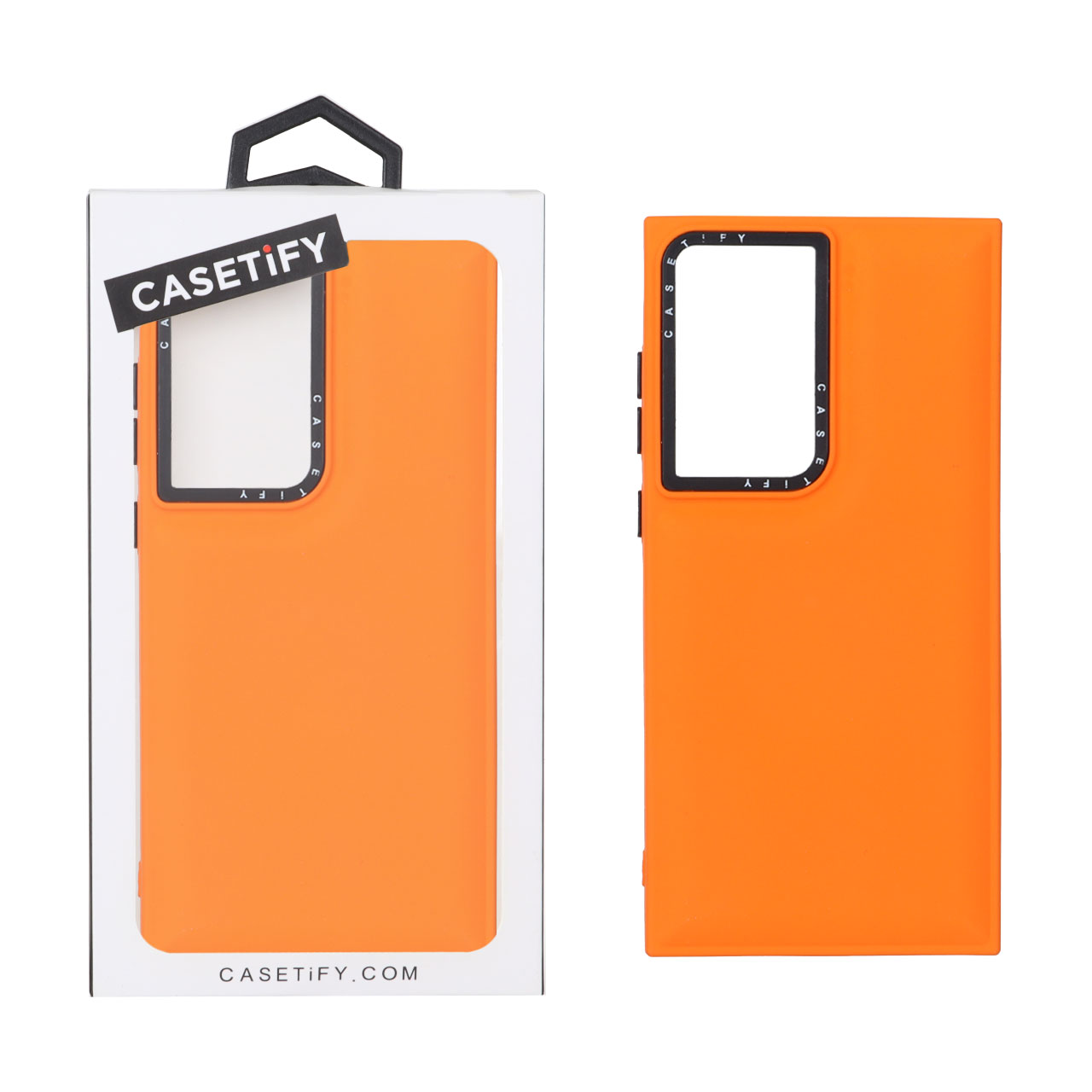 قاب casetify پافر ساده Samsung Galaxy S23 Ultra - نارنجی