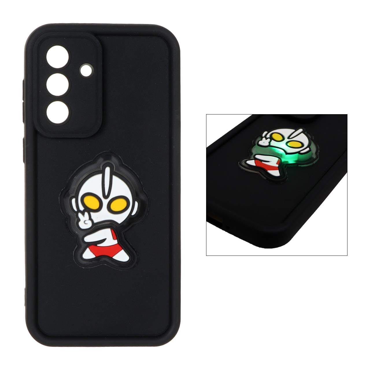 قاب Solid Case عروسک برجسته چراغ دار Samsung Galaxy A56
