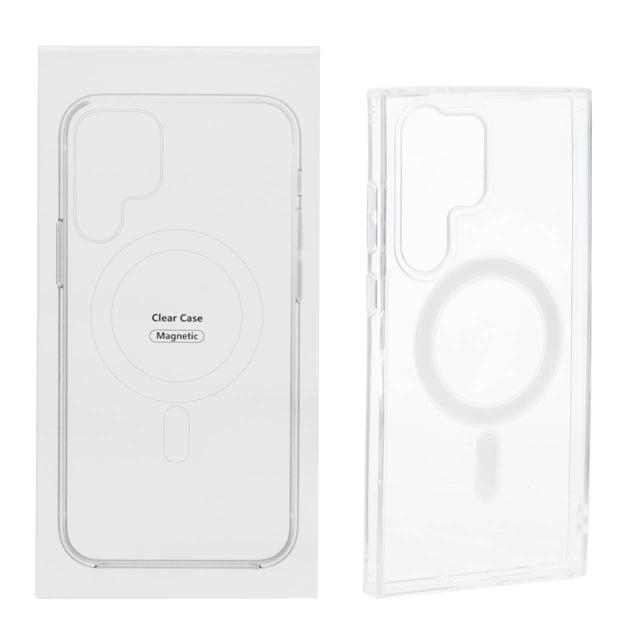 قاب شفاف S23 Ultra با قابلیت شارژ MagSafe