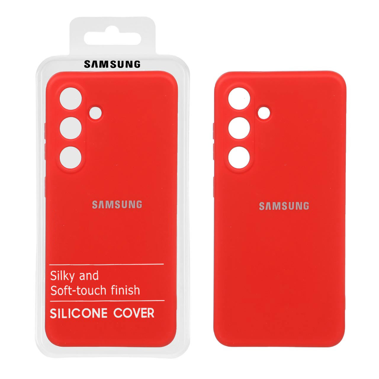قاب نیو سیلیکون محافظ لنزدار Samsung Galaxy S24 - RFF - آلبالویی
