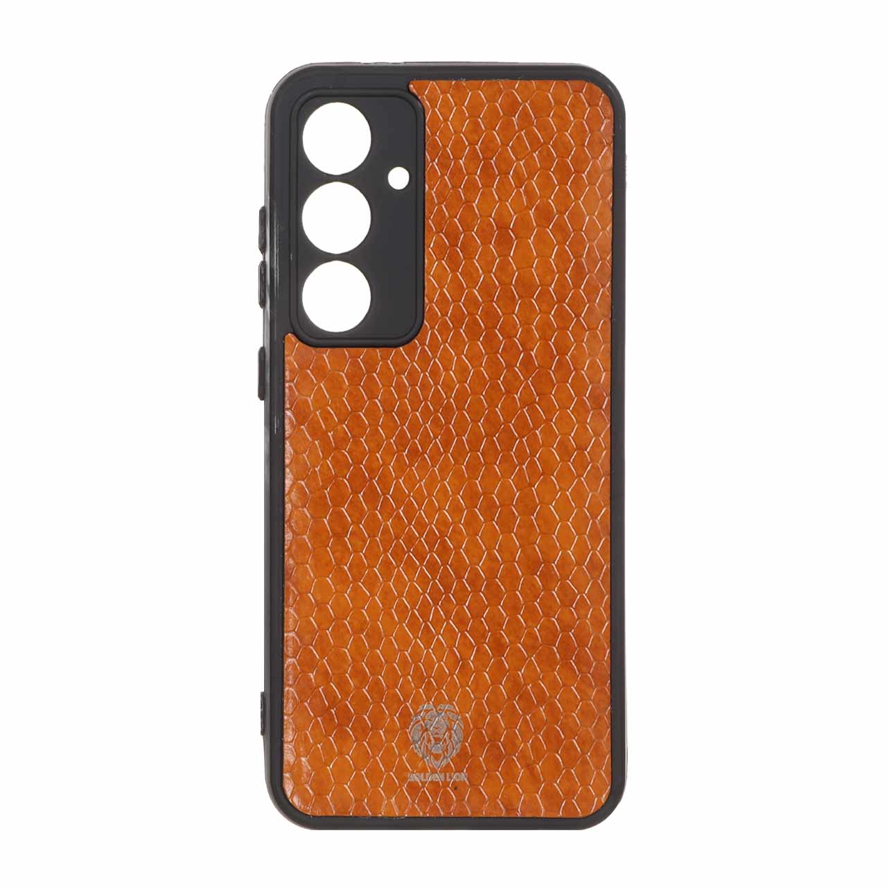 قاب Rock پوست ماری Samsung Galaxy S24 FE - قهوه ای روشن