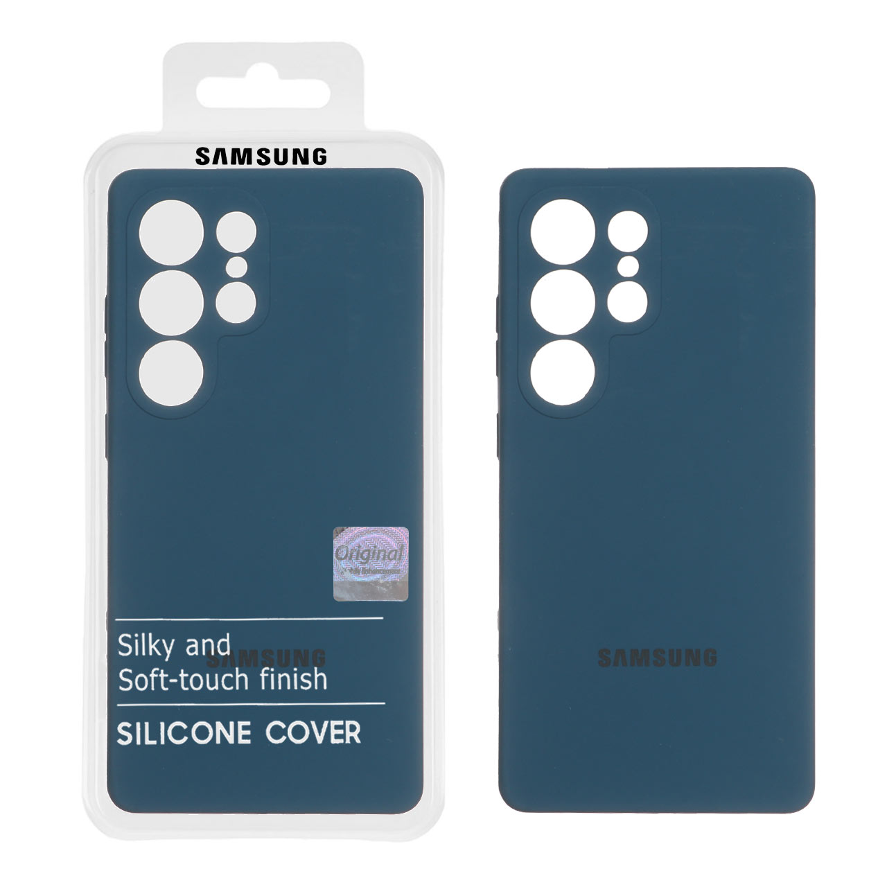 قاب سیلیکونی پاک کنی اورجینال Master Quality مدل Samsung Galaxy S25 Ultra - سبز کله غازی