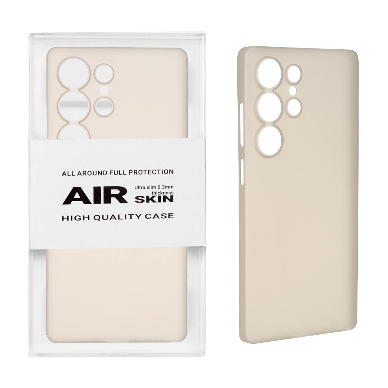 قاب Original KZDoo Air Skin مدل Samsung Galaxy S25 Ultra - تیتانیوم خاکستری