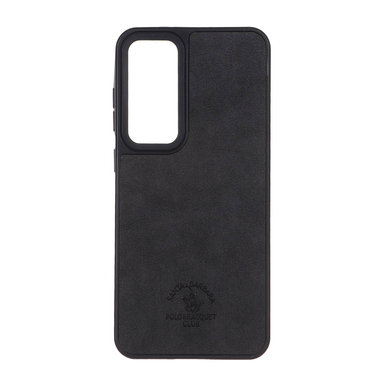 قاب طرح چرم Santa Barbara Polo مدل Samsung Galaxy S24 FE - مشکی