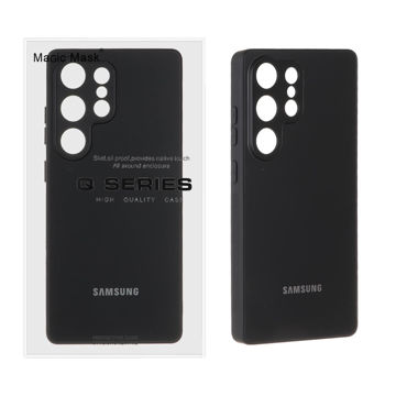 قاب اورجینال PVD ضدخش Magic Mask مدل Samsung Galaxy S25 Ultra - مشکی