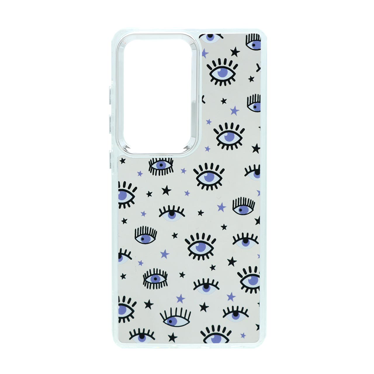 قاب آینه ای طرح دار لنز متال Samsung Galaxy S25 Ultra