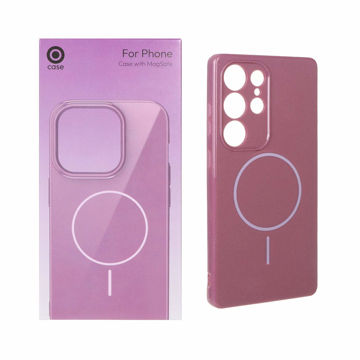 قاب متالیک Magsafe مدل Samsung Galaxy S25 Ultra - بنفش