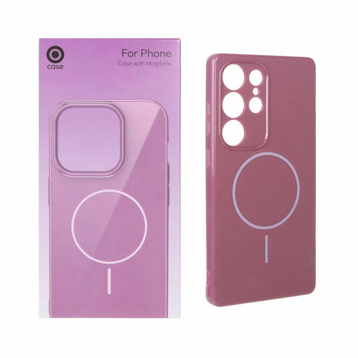 قاب متالیک Magsafe مدل Samsung Galaxy S25 Ultra - بنفش