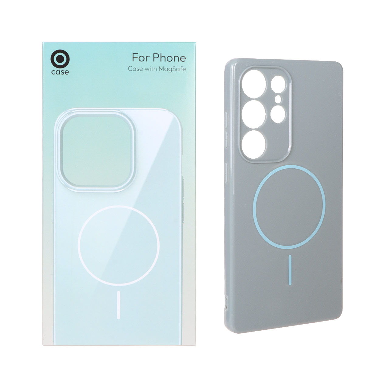 قاب متالیک Magsafe مدل Samsung Galaxy S25 Ultra - آبی