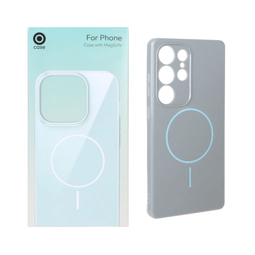 قاب متالیک Magsafe مدل Samsung Galaxy S25 Ultra - آبی