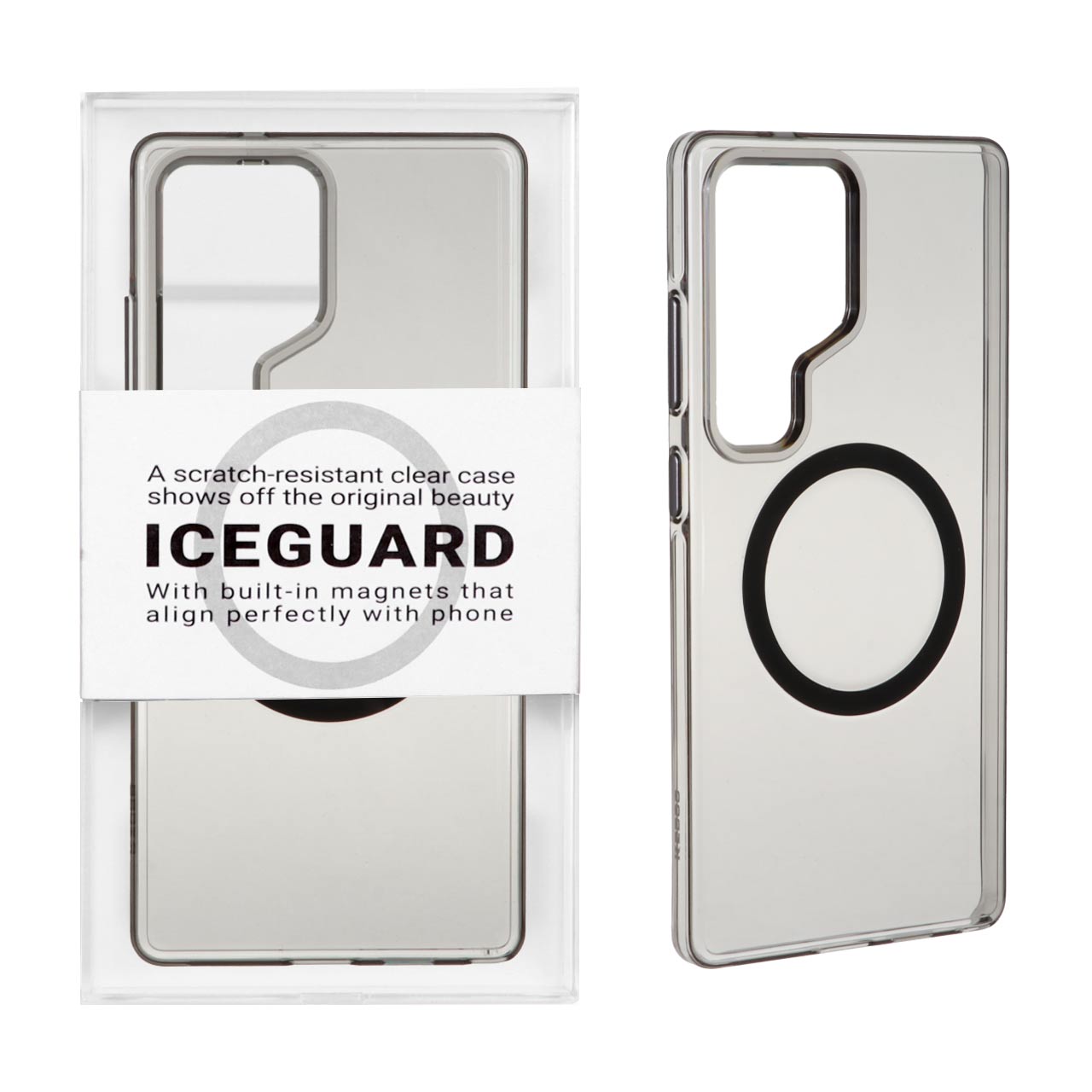 قاب Original Kdoo ICEGUARD مدل Samsung Galaxy S25 Ultra - مشکی