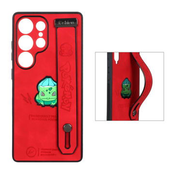 قاب Pokemon فینگربند Samsung Galaxy S25 Ultra - قرمز