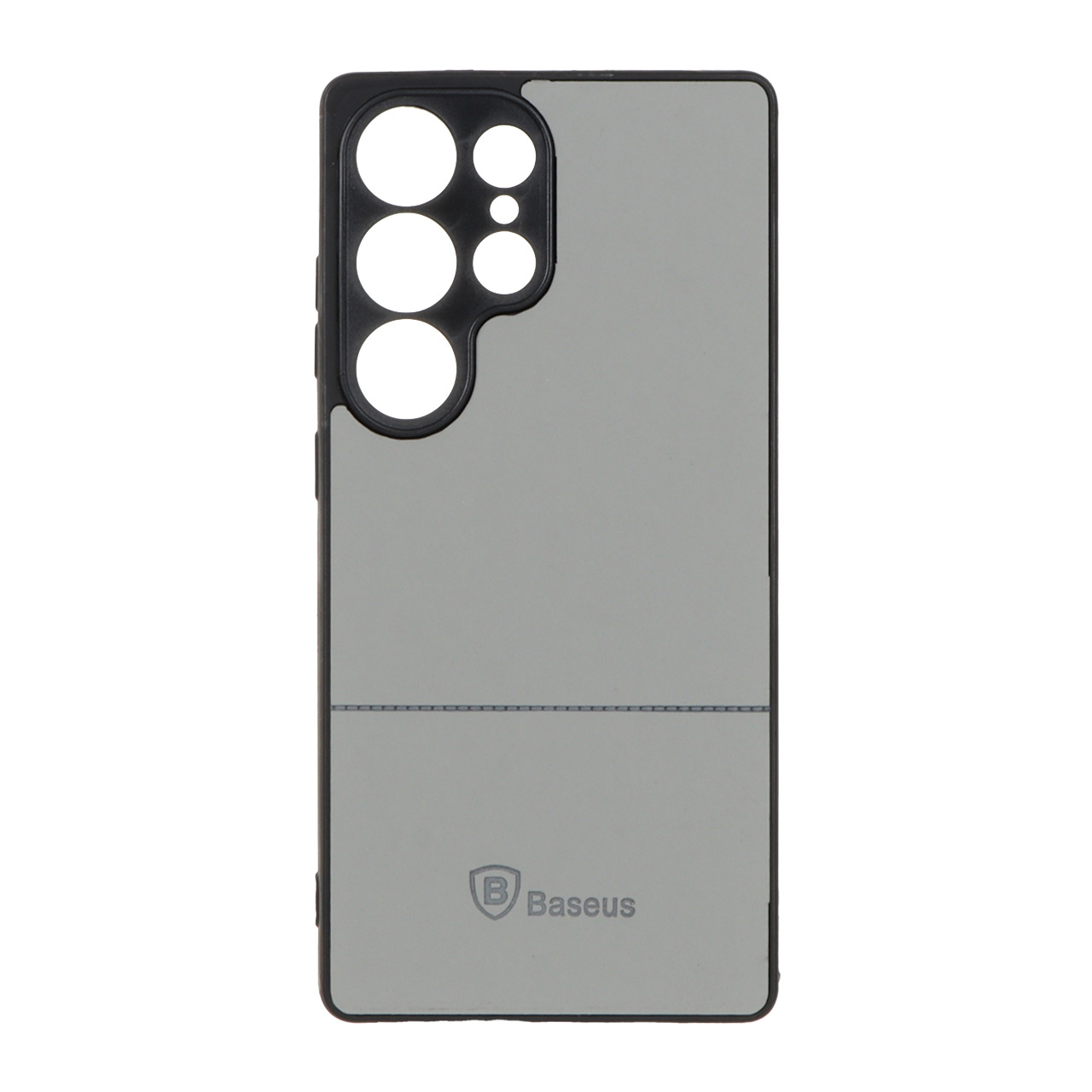 قاب طرح جیر Baseus مدل Samsung Galaxy S25 Ultra - طوسی